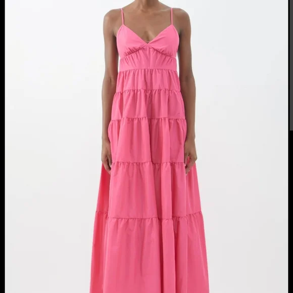 STAUD Ripley dress in Blossom - Picture 3 of 5